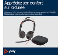 POLY Micro-casque Blackwire C5220 USB-C + câble de commande