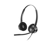 POLY Micro-casque EncorePro 320 USB-A Stéréo - Binaural, Supra-aural, Microphone Boom Omnidirectionnel 35-21000Hz, Windows/macOS, Câble 2.19m