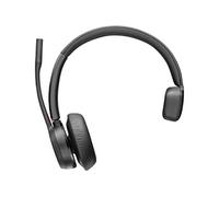 POLY Micro-casque Voyager 4310-M certifié Microsoft Teams USB-C + dongle BT700 + base de chargement