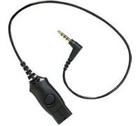 Poly MO300-iPhone & Blackberry - Câble pour casque micro - mini jack 4 pôles mâle pour Déconnexion rapide mâle G