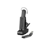 Poly Savi W445-M - 400 Series - micro-casque - convertible - DECT 6.0 - sans fil