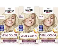 Poly Palette Vital Color - Crème intense pour cheveux - Coloration permanente pour une couverture à 100 % des cheveux blancs, blond argenté (115 ml) - Aspect naturel et durable - Coloration permanente