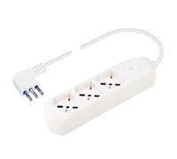 Poly Piscine Elix Barre multiprise avec 3 Prises Pluri, Standard 1,5 m de câble et Interrupteur, PP0536XL