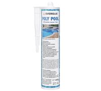 Poly Pool 1k Ms Polymer Colle De Montage À Coller Et À Sceller,Utilisable Sous L'eau,Sans Silicone,Résistante Aux Uv,Reste Élastique En Permanence,Couleur : Bleu,Cartouche De 440 G