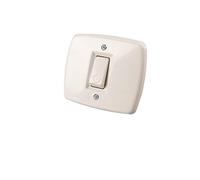 Poly Pool PP0132X Bouton encastrable sc. rond, Ivoire