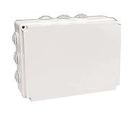 POLY POOL - PP0285 Boîte de Jonction Encastrée - Boîte Électrique Murale Rectangulaire avec Passe-Câbles - Boîtier de Jonction Made in Italy - Gris - Plastique Ignifuge - IP55, IMQ, CE