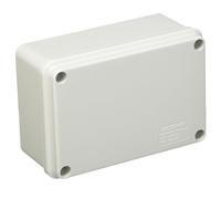 Poly Pool PP0291 Boîte rectangulaire de dérivation, Murale, Dimensions intérieures 120 x 80 x 50 mm, Gris