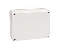 Poly Pool PP0293 Boîte rectangulaire de dérivation, Murale, Dimensions intérieures 190 x 140 x 70 mm, Gris