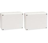 Poly Pool PP0293 Rectangular Junction Box, Wall, Internal Dimensions 190x140x70 mm (Lot de 2)