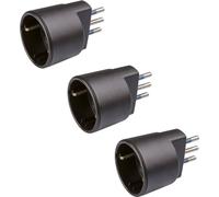 Poly Pool PP0417 Adaptateur électrique compact 16A 250V Blanc Sortie 90° IMQ