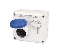 Poly Pool PP0730 Prise murale avec embouts Bloc IEC309 16A 2P+T 200÷250V~