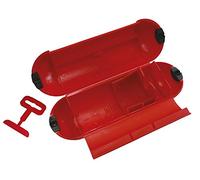 POLY POOL - PP2601 Boîtier Étanche de Protection Branchement Fiche-Prise- Boîtier Fiche et Prise Étanche Extérieur - Protège-prise Crochet et Dispositif de Verrouillage - Boîtier Idéale pour le Jardin