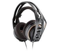 Poly RIG 400 Casque Avec fil Arceau Jouer Noir, Orange