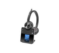 Poly Savi 7420 Office - Système de casque - sur-oreille - DECT - sans fil - Certifié pour Microsoft Teams G
