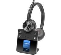 Poly Savi 7420 Office - Système de casque - sur-oreille - DECT - sans fil - Certifié pour Microsoft Teams G
