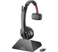 Poly Micro-casque serre-tête Savi 8210 Monaural DECT 1880-1900 MHz avec socle de charge EMEA