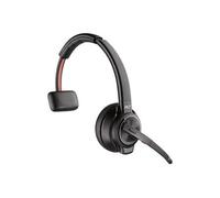 Poly Savi 8210 Office - Savi 8200 series - micro-casque - sur-oreille - DECT / Bluetooth - sans fil - USB-A via adaptateur Bluetooth - noir -
