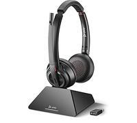 Savi 8220 Casque Sans fil Arceau Bureau/Centre d'appels Bluetooth Socle de chargement Noir