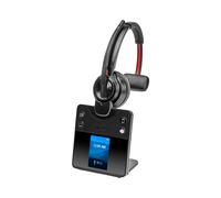 POLY Savi 8410 Office - Micro-casque Monaural DECT 1.88-1.9 GHz, Bluetooth 5.2, Portée 55m, Autonomie 13h, Certifié Microsoft Teams, 115g