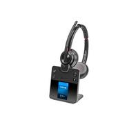Plantronics Poly SAVI 8420 Office Casque sans Fil À la Main Bureau/Centre d'appels Bluetooth Noir