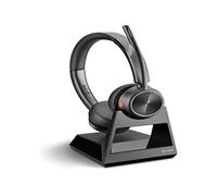 HP POLY Savi 7220 Office Wireless DECT On-Ear Headset - Black