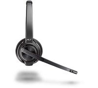 Poly W8220-M, MSFT Casque Sans fil Arceau Bureau/Centre d'appels Bluetooth Noir