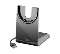 POLY Socle de Chargement USB-A Référence 783R6AA pour Voyager Focus 2 & 4300 UC, Noir, 240g, Dimensions Emballage: 229x178x50mm, Fabriqué au Mexique