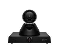 POLY Studio E60 Caméra MPTZ 4K Ultra HD, Zoom Optique 12x, PoE+, Port Ethernet, Angle 107°, PTZ, 8MP, Noir
