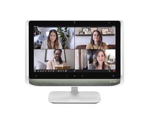 Poly - Studio P21 - Écran de réunion Personnel (Plantronics + Polycom) - Qualité vidéo HD 1080p - Écran de 21 po de qualité Professionnelle - Haut-parleurs stéréo intégrés - Fonctionne avec Zoom