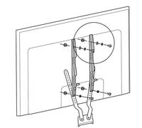 Poly Studio R30 & P15 Kit de montage VESA pour caméra de conférence - Conçu pour la stabilité et la fiabilité - 875L1AA / 2215-69381-001 (renouvelé)