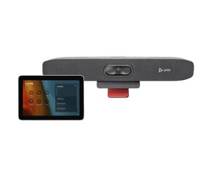 POLY Studio Small Room Kit for MS Teams: Studio R30 USB Video Bar with GC8 (ABB)