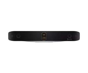 Poly Studio V72 Système visio tout-en-un avec connexion USB et technologies audiovisuelles avancées, parfaite dans les grandes salles de réunion.