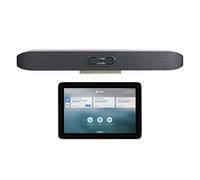 Poly Studio X50 Kit de contrôle tactile TC8 pour caméra de vidéoconférence - Capture UHD 2160p (4K), zoom 5x, champ de vision 120°, écran 8" (1280 x 800), haut-parleurs stéréo, blocage du bruit, suivi