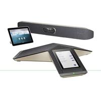 Poly Studio X50 Medium Room Kit avec contrôle tactile TC8 et haut-parleur TRIO C60 - Capture 4K UHD, zoom 5x, champ de vision 120°, écran 8" (1280 x 800), deux haut-parleurs, blocage du bruit, suivi