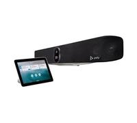 Poly Studio X70 Solution tout-en-un 4K pour vidéoconférences avec Poly TC8 - Système de vidéoconférence, 3840 x 2160 4K UHD, 20 MP, 30 fps