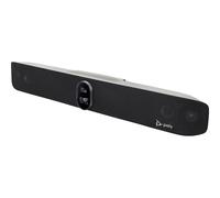 HP Poly Studio X70 - Barre vidéo tout-en-un - certifié Zoom, Certifié pour Microsoft Teams, Certifié Google Meet - noir - power adapter included