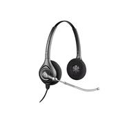 Poly HW261H - Casque - Arceau - Bureau/Centre d'appels - Noir - Binaural - Avec fil