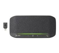 Poly Haut-parleur Sync 10 – Main libre filaire USB-C/USB-A – Argent