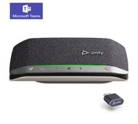 HP Poly Sync 20+ - Haut-parleur intelligent - Bluetooth - filaire, sans fil - USB-C - argent, noir Noir, Argent, Noir, Argent G