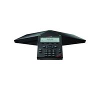 POLY Téléphone de conférence IP Trio 8300 Noir - Écran 3.5" Gigabit Ethernet PoE - Codecs G.7xx/OPUS/iLBC - Sécurité EAP-TLS/WPA2 - RJ45 - ENERGY STAR