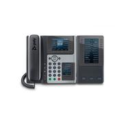 POLY Téléphone IP Edge E400 PoE, Écran IPS 3.5", 320x240, 8 Lignes, Gigabit Ethernet, 2xRJ45, RJ9, USB-C, Codecs G.7xx/OPUS/iLBC, ENERGY STAR