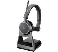 Poly Voyager 4210 Office - Pour Microsoft Teams - UC Series - micro-casque - sur-oreille - Bluetooth - sans fil - USB - Certifié pour Microsoft Teams G