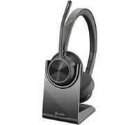 Poly Casque sans fil Voyager 4320 UC – Dongle USB‑A, socle de chargement