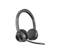 Poly Micro-casque Voyager 4320 UC sur-oreille Bluetooth avec dongle USB-A, certifié Zoom