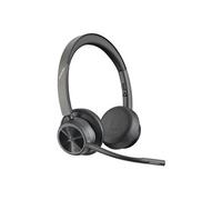 Poly Casque Voyager 4320 - Bluetooth sans fil sur-oreille - Dongle USB-C - Certifié Teams