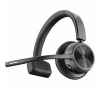Poly Casque sans fil 4310 MS – Bluetooth, base pour téléphone fixe Teams – Noir