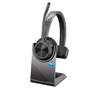 Poly Voyager 4310 - Micro-casque mono Bluetooth USB-C certifié pour Microsoft Teams (avec socle de chargement)