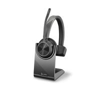 Poly Casque Voyager 4310 MS Teams – Sans fil Bluetooth, dongle USB‑C, base de chargement