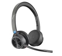 Poly Voyager 4320 UC Casque Audio Sans Fil Duo Avec Récepteur USB-A BT