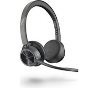 POLY Voyager 4320 UC Headset with Microphone Wireless Over-the-head Office/Call Center USB Type-C Bluetooth Black